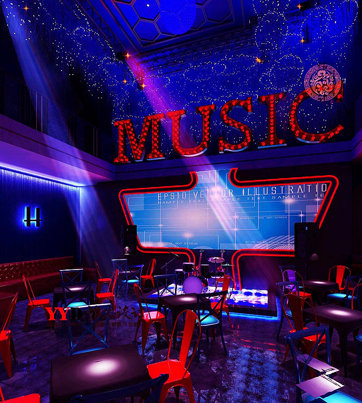 mk电音酒吧设计