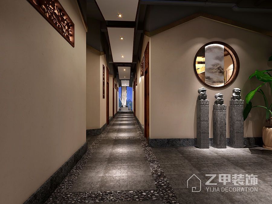 山东小龙坎火锅店装修设计|甘孜火锅店设计公司（图ZOTYzOTA4MzY=） - 家装设计 - 站酷设计师甘孜_火锅店设计原创素材 - 站酷ZCOOL