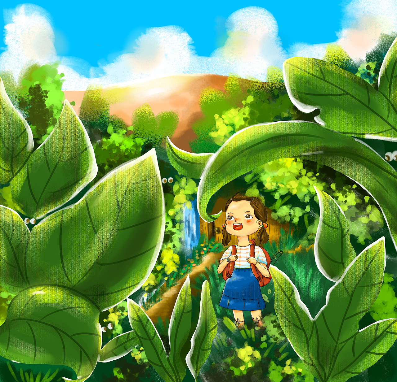 小自然只红房子(记录妹妹的冒险)