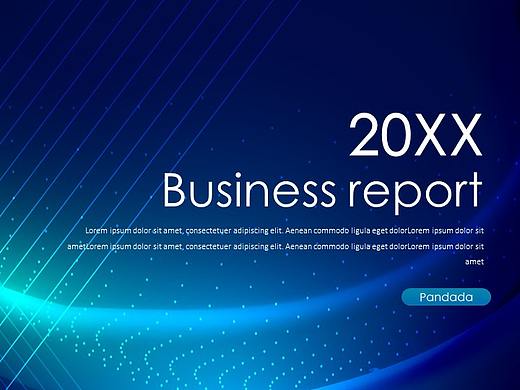 【耀你好看】欧美科技商务提案时尚PPT