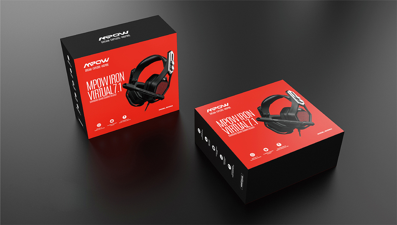 MPOW-品牌包装设计（图ZMjIyNDE1NjQ0） - 产品 - 站酷设计师Essencen原创素材 - 站酷ZCOOL