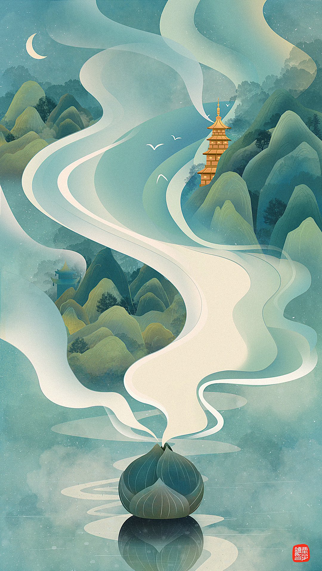 青（图ZMjI2MDIzNzI0） - 创作习作 - 站酷设计师栗子頭原创素材 - 站酷ZCOOL