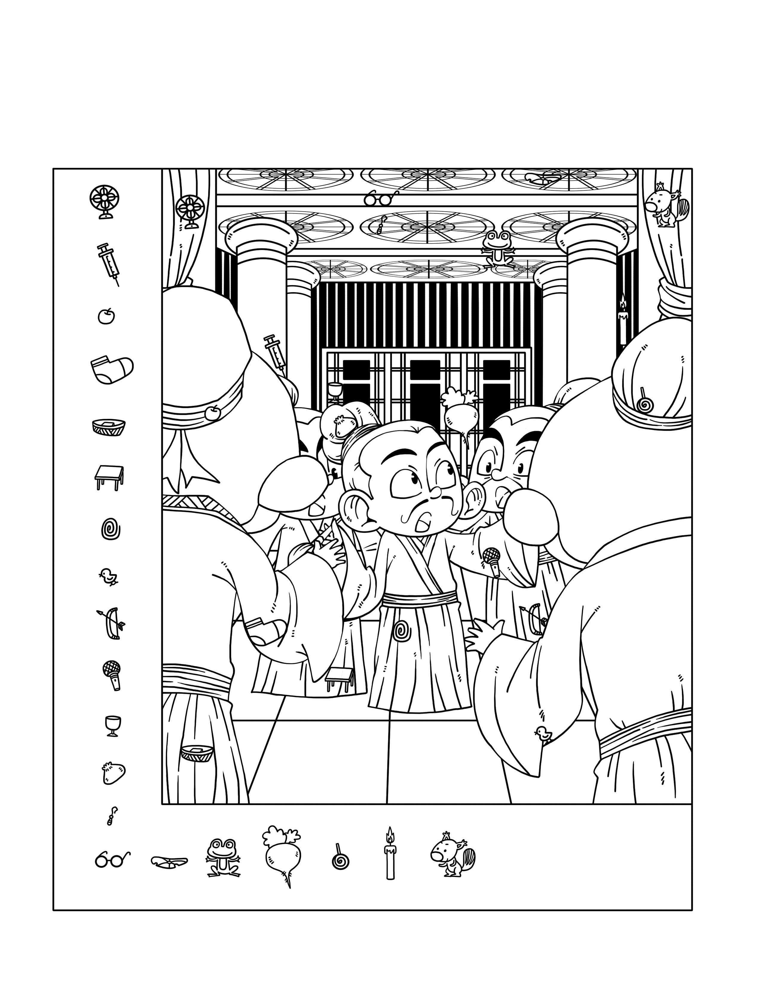 找东西项目|插画|儿童插画|_肉肉先生 - 原创作品 - 站酷 (zcool)