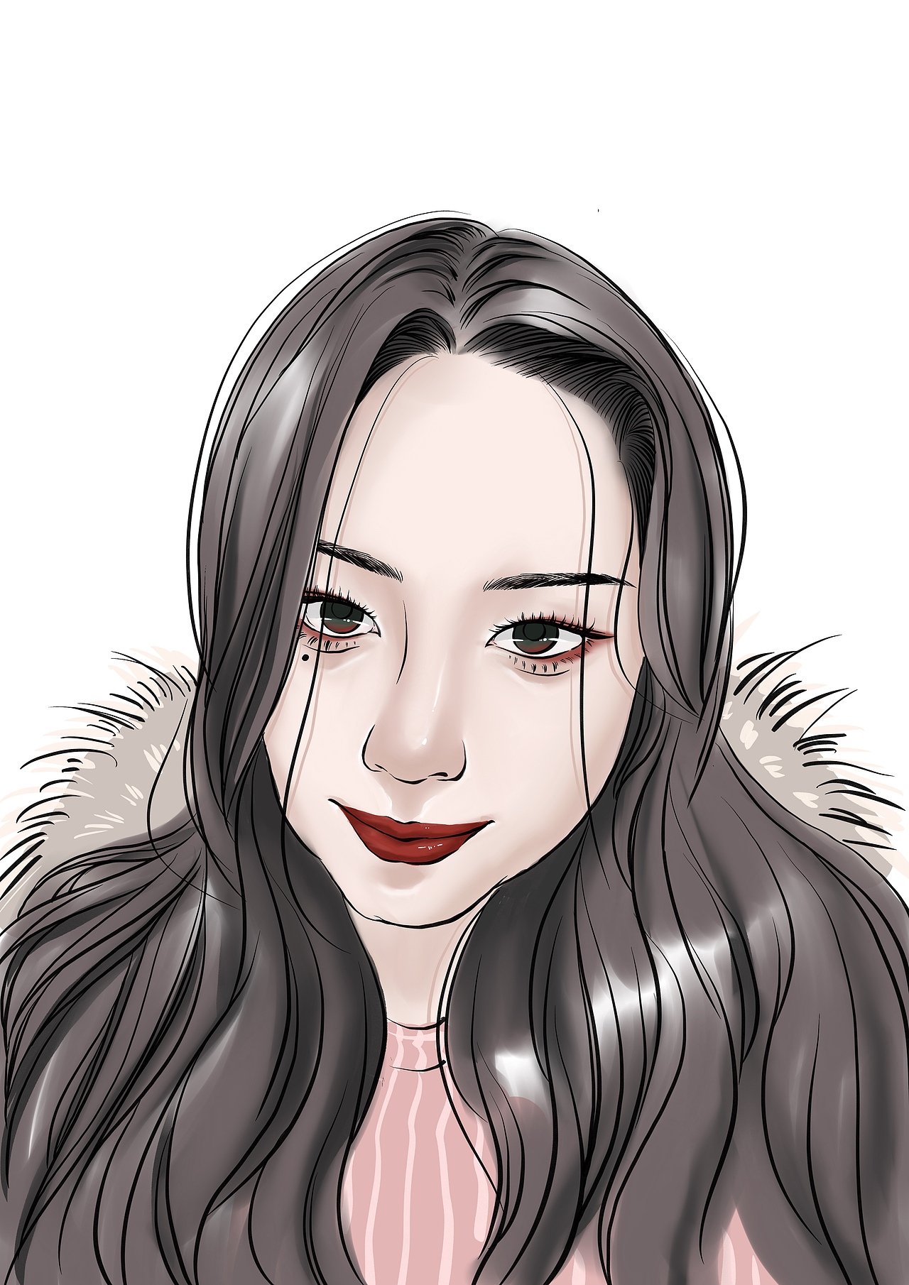 简单头像画（图ZMTQyODY5MTM2） - 创作习作 - 站酷设计师樊叉叉原创素材 - 站酷ZCOOL