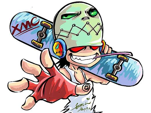 卡通动漫插画 插画习作 卡通形象 卡通人物形象