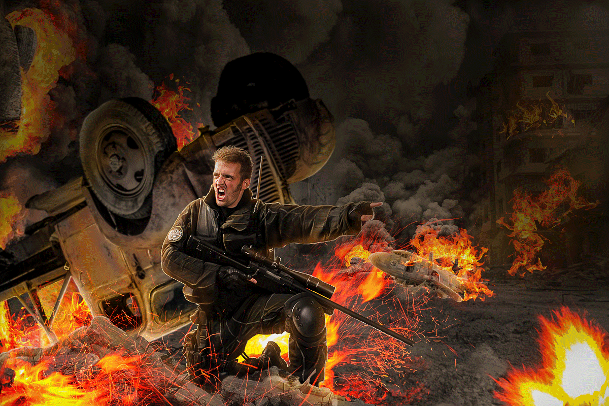 合成之战场对决（图ZMTYxNTM2OTQ4） - 海报 - 站酷设计师白菜517原创素材 - 站酷ZCOOL