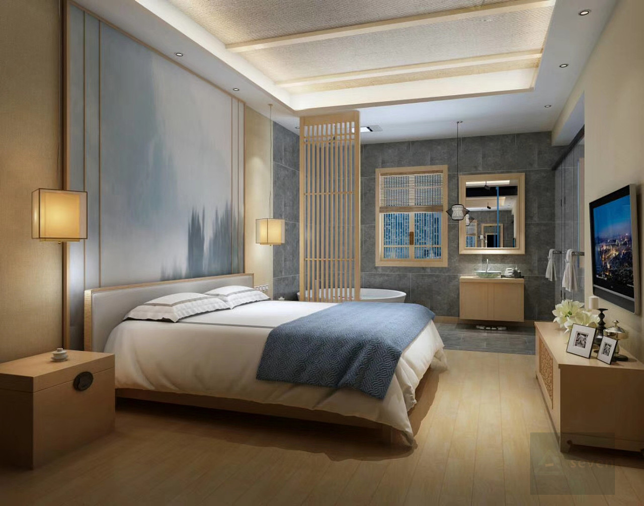 又一套酒店房间设计|空间|家装设计|重庆旧房翻新公司 - 原创作品