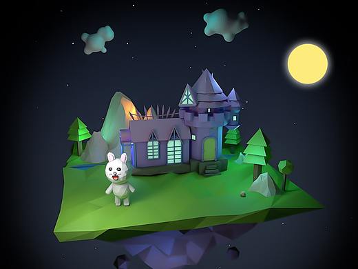 low poly