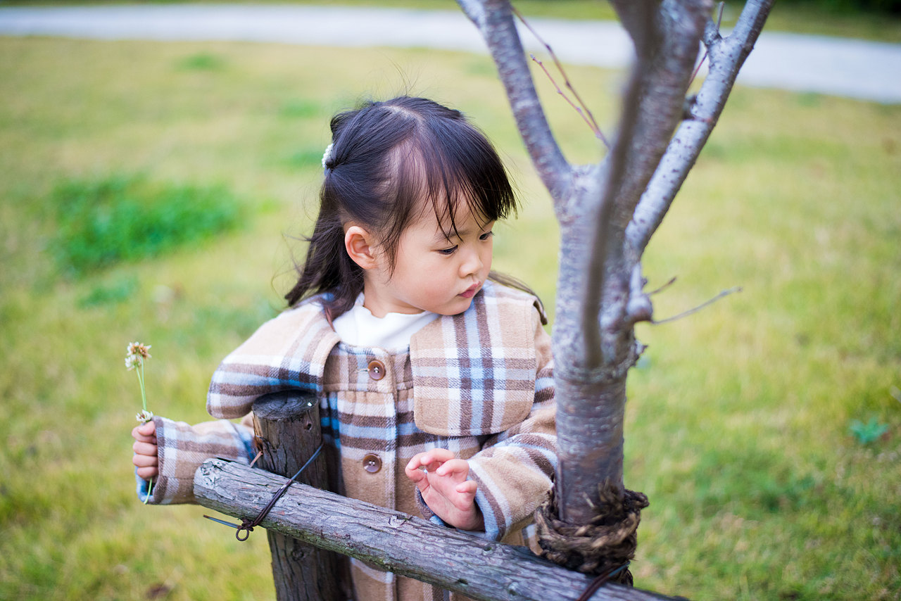 和女儿在一起玩耍永远那么开心