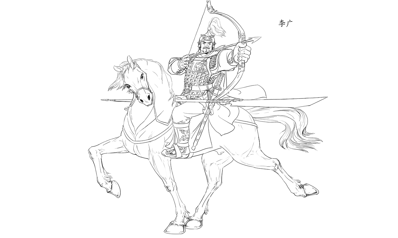 插画、连环画 《历代将帅图》 部分作品（图ZMjUwNDc1NjEy） - 绘本 - 站酷设计师Lk_sky原创素材 - 站酷ZCOOL