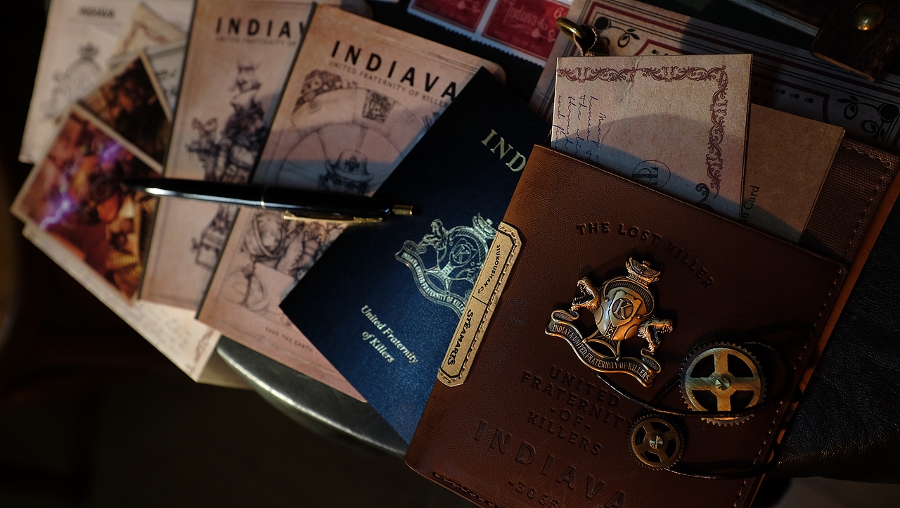 蒸汽工厂✖️九口山之杀手笔记套装