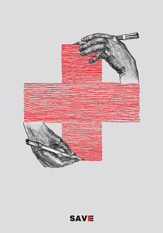 《拯救》系列环保招贴及图形应用（毕业设计）（图ZOTkyNjgw） - 海报 - 站酷设计师CC原创素材 - 站酷ZCOOL