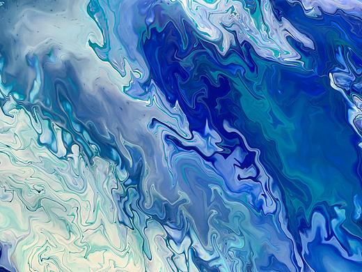 blue