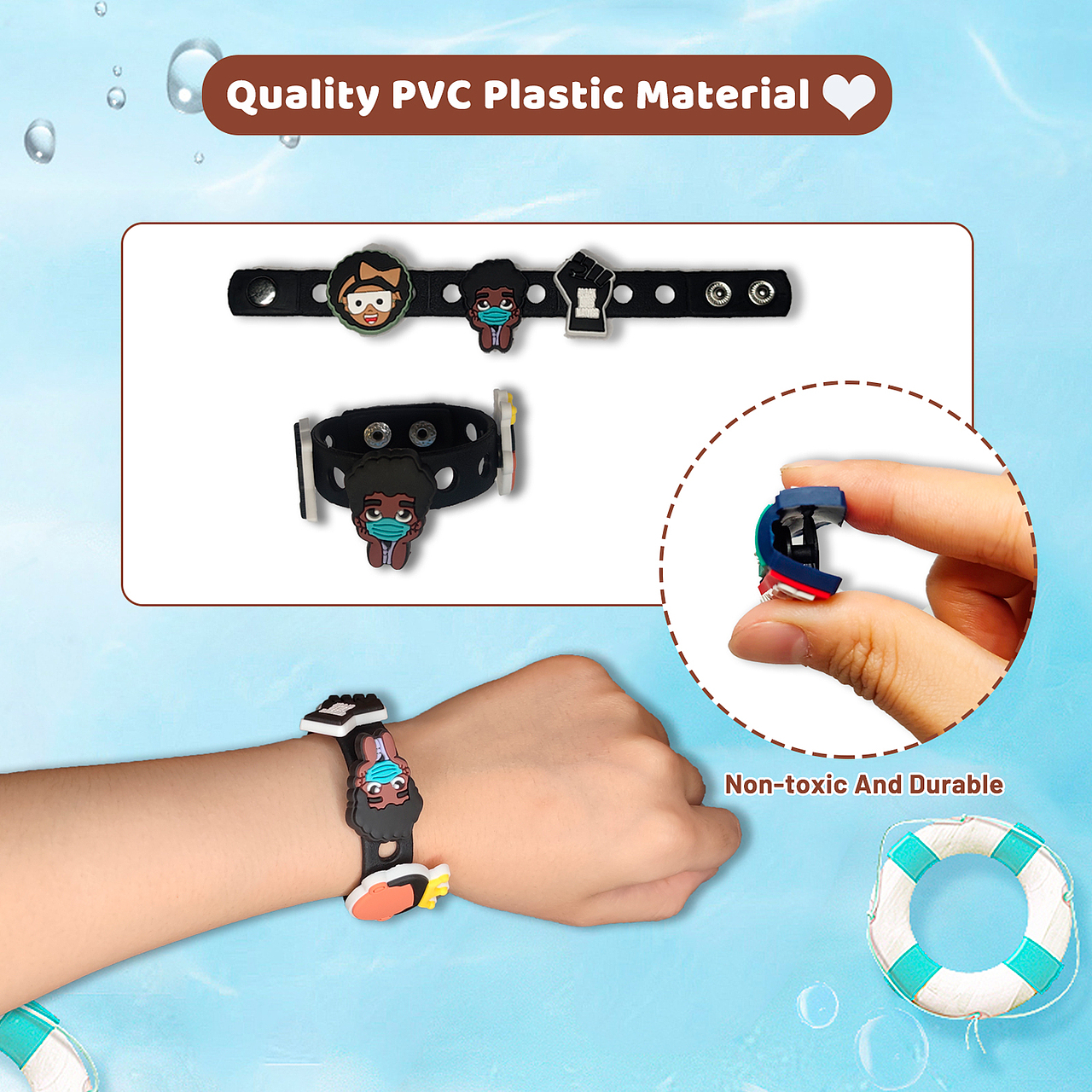 亚马逊(洞洞鞋配饰)主图+附图