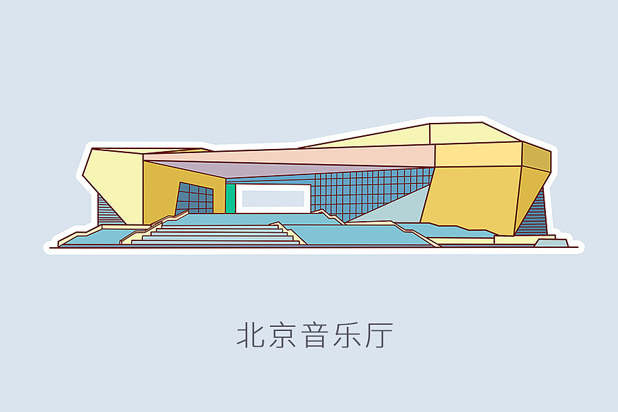 《剧场合集》部分国内剧场（图ZMjQ2MDgzNDgw） - 图案 - 站酷设计师山谷风原创素材 - 站酷ZCOOL