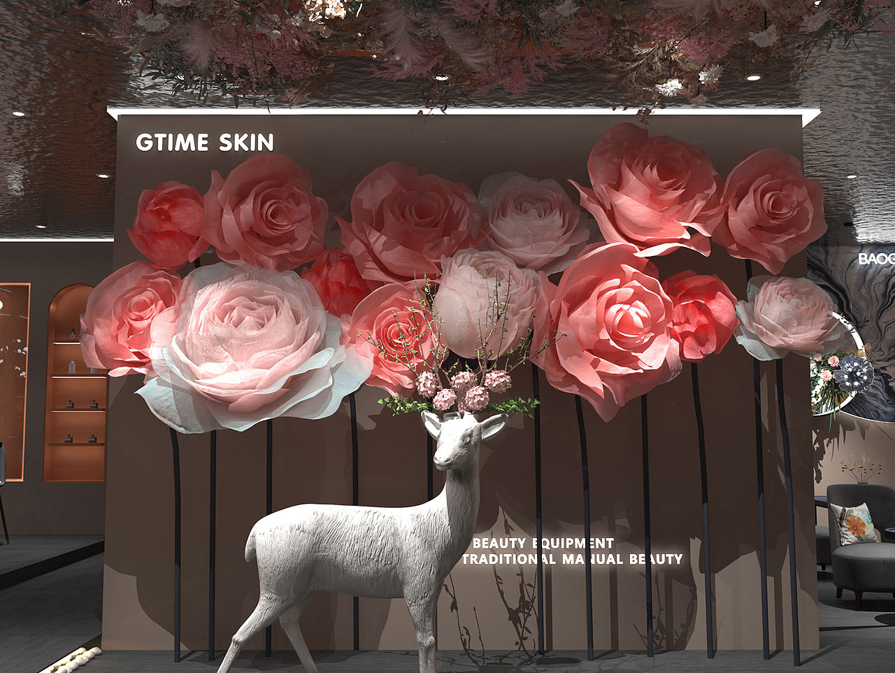 GTIME SKIN皮肤管理中心（图ZMjQxNTU0MDQ4） - 商业空间设计 - 站酷设计师華麗時代品牌設計原创素材 - 站酷ZCOOL