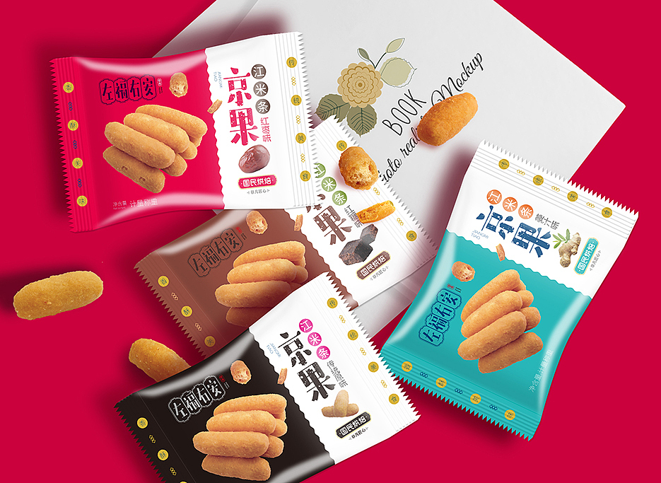 上海·左幅右安品牌江米条包装设计