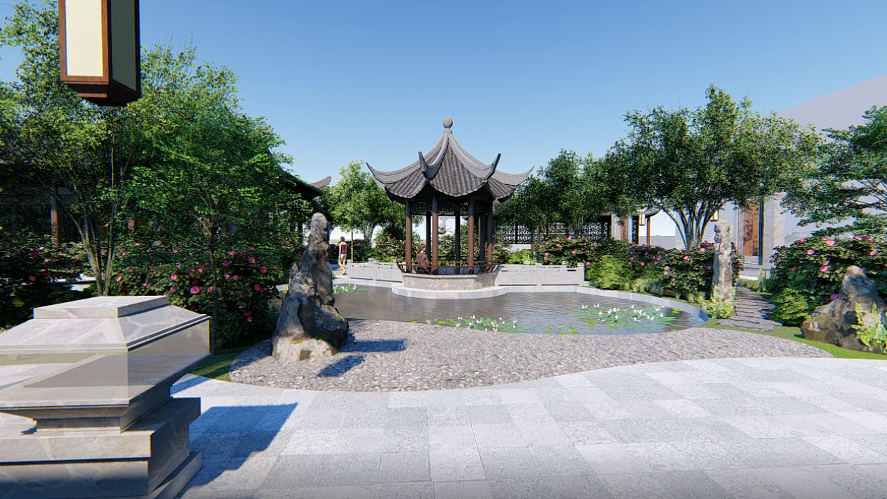 安岳—中式园林景观