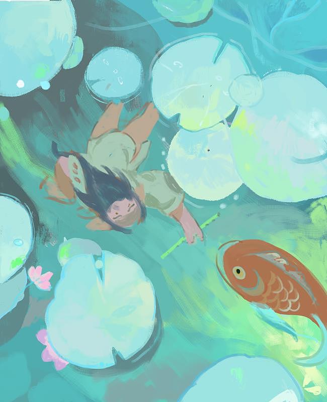 临摹俊西大大的女儿（图ZMjc2MjMyNTUy） - 创作习作 - 站酷设计师旺仔Q原创素材 - 站酷ZCOOL