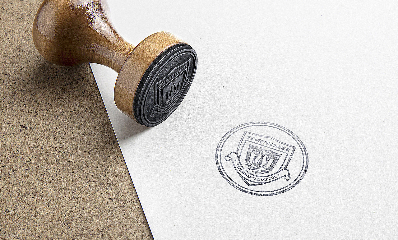 听音湖学校标志设计