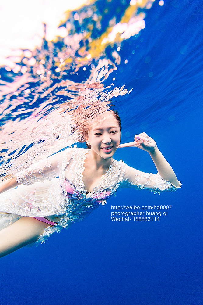 水下摄影（图ZNDUxNTY1NDA=） - 人像摄影 - 站酷设计师摄影师黄棋原创素材 - 站酷ZCOOL