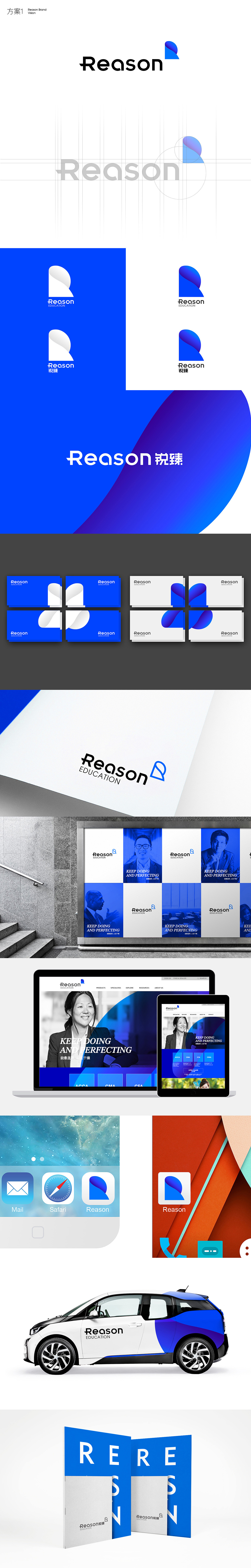 CAOPENG DESIGN·Reason国际培训机构品牌形象设计（图ZMTA2MjM1MjYw） - 品牌 - 站酷设计师PennyDesign原创素材 - 站酷ZCOOL