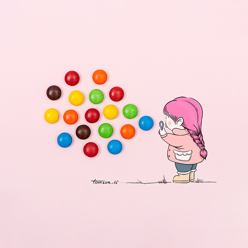 日常创意插画集04（图ZMTQxMjY2Mjgw） - 商业插画 - 站酷设计师Tomson.li原创素材 - 站酷ZCOOL