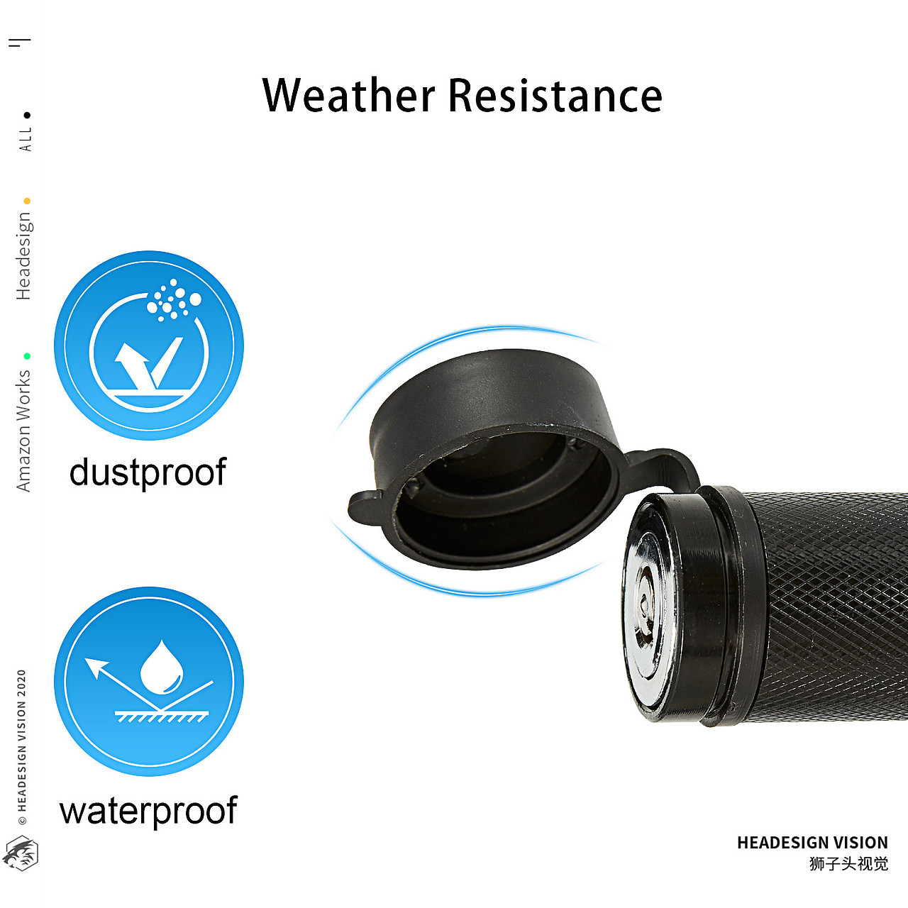 车锁产品拍摄_主图设计_A+页面设计-狮子头视觉
