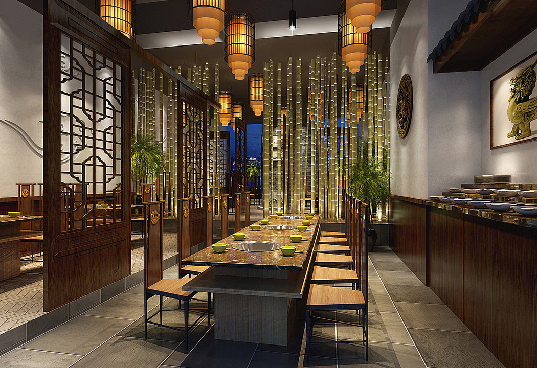 成都火锅店装修|成都火锅店装修图|专业火锅店设计