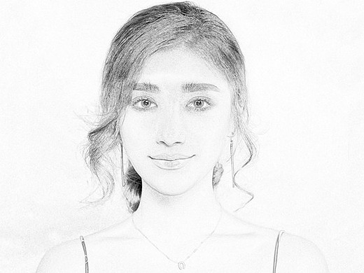 如何用ps将图像变成素描图片