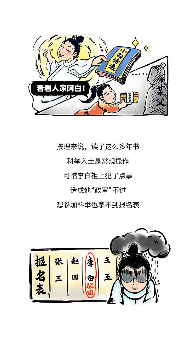 爆文写手李白求职记《此乃戏说》