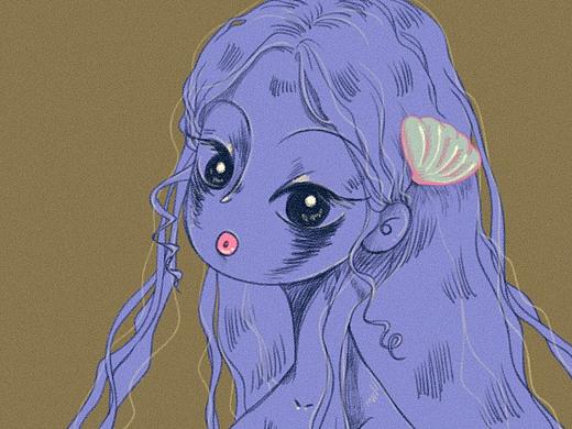 小人鱼（个人主页-ZMzA5NzE0Njg=） - 商业插画 - 站酷设计师纤维鸭痛原创素材 - 站酷ZCOOL