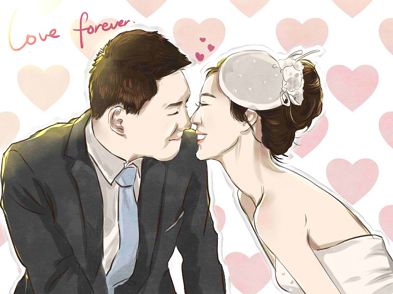 人像头像Q版板绘（图ZMzA0NDIxNjQ=） - 商业插画 - 站酷设计师麦勾酱原创素材 - 站酷ZCOOL