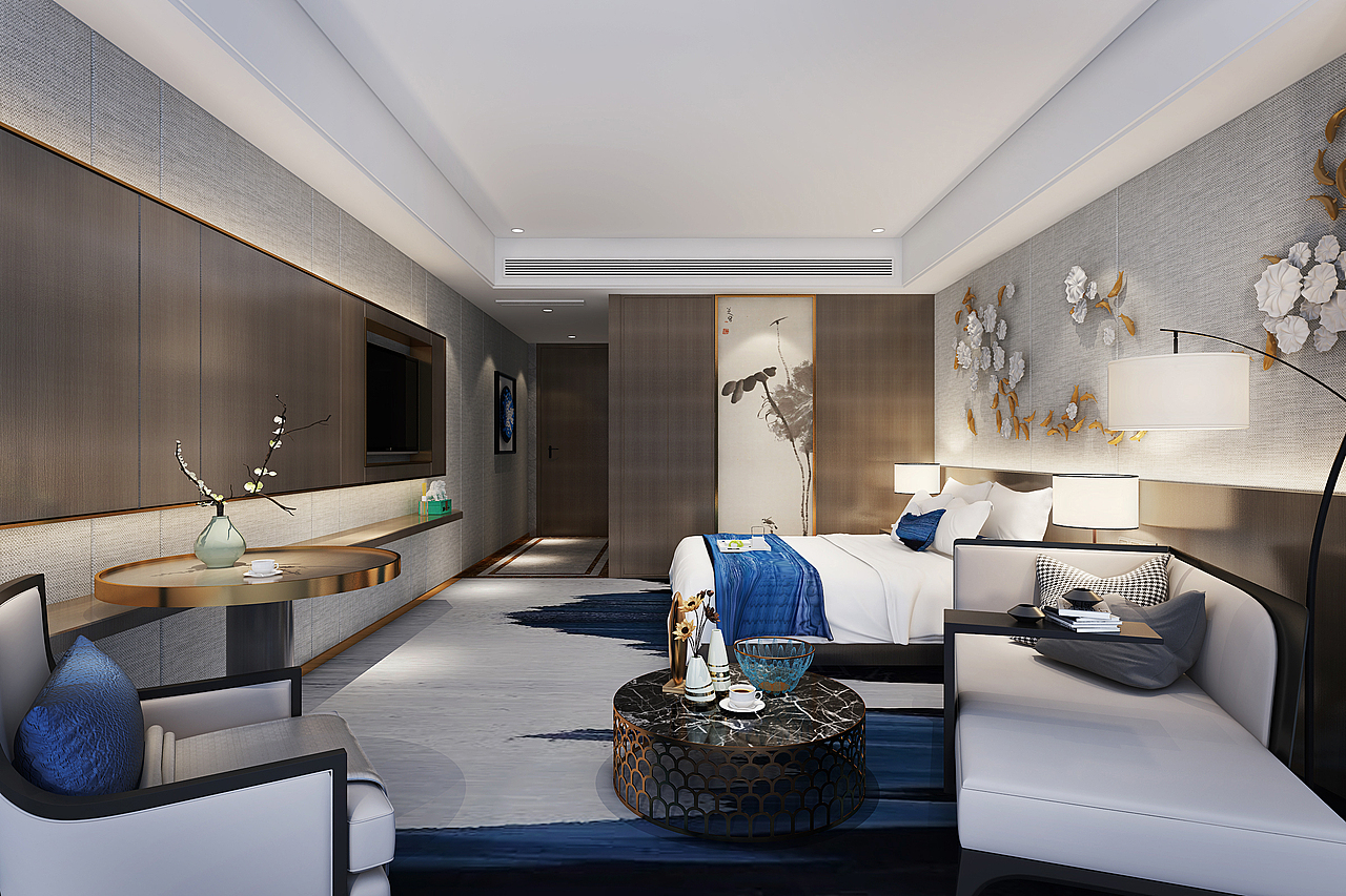 新中式风格酒店（图ZMTA4ODkzMjMy） - Architecture/Interior - 站酷设计师lchmagsie原创素材 - 站酷ZCOOL