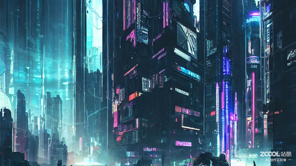 #AI创作实验室#赛博朋克