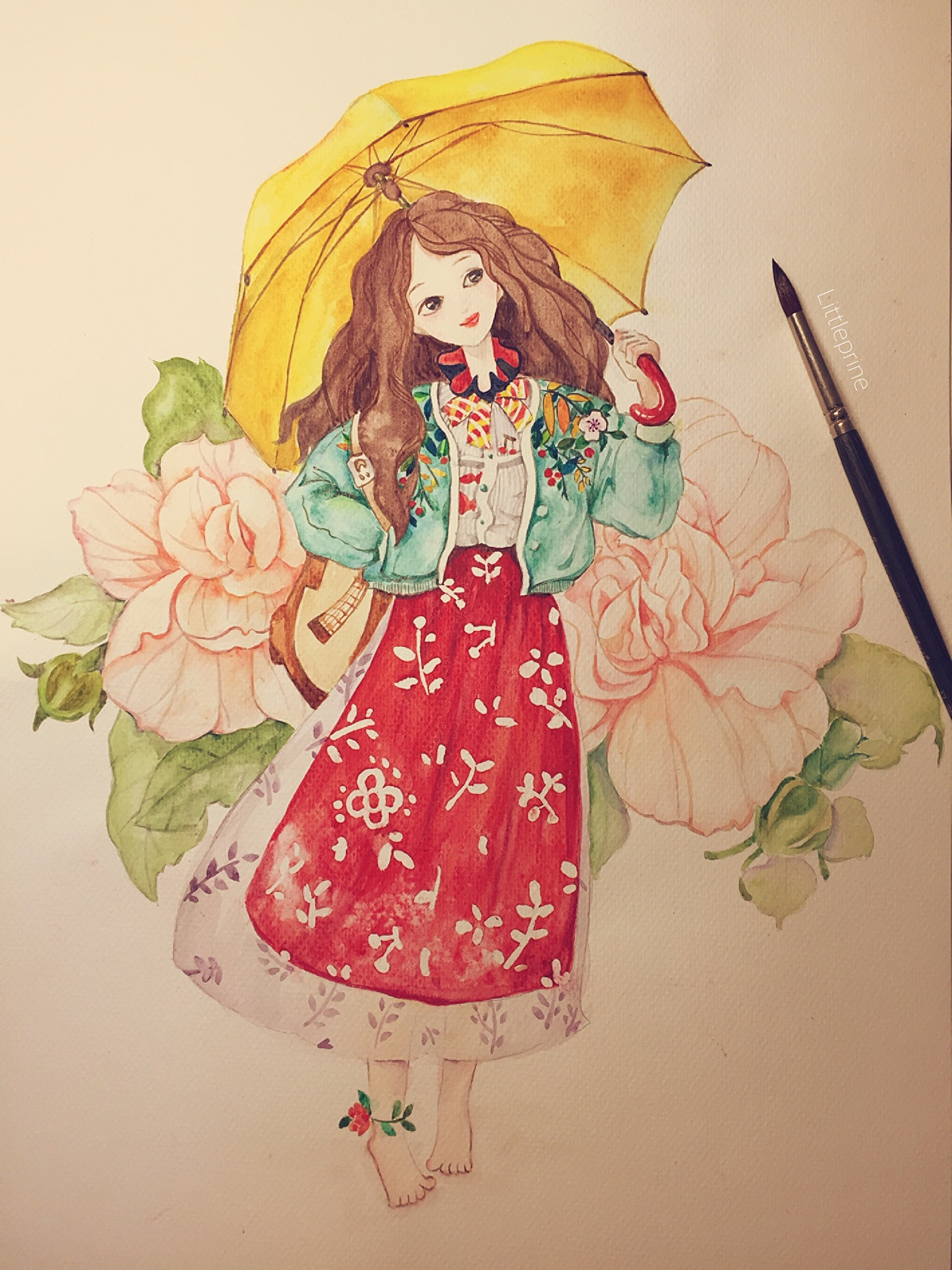 下雨天了怎么办，好想你（图ZMjk1MDc4ODg=） - 创作习作 - 站酷设计师小王子514原创素材 - 站酷ZCOOL