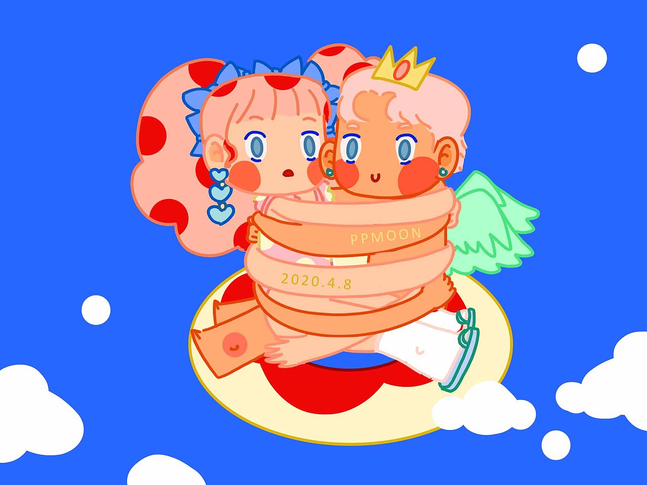 HUG 好想好好拥抱你啊（图ZMjA0NzAzMjM2） - 创作习作 - 站酷设计师PPMOON原创素材 - 站酷ZCOOL