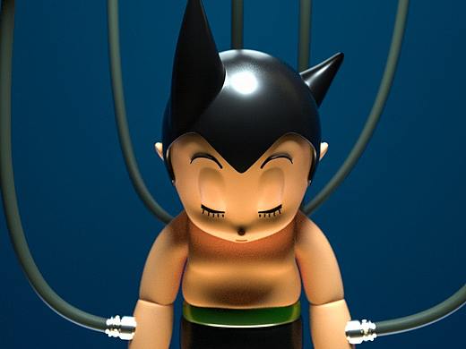 铁臂阿童木Astro Boy/三维图形设计 建模/渲染/IP形象
