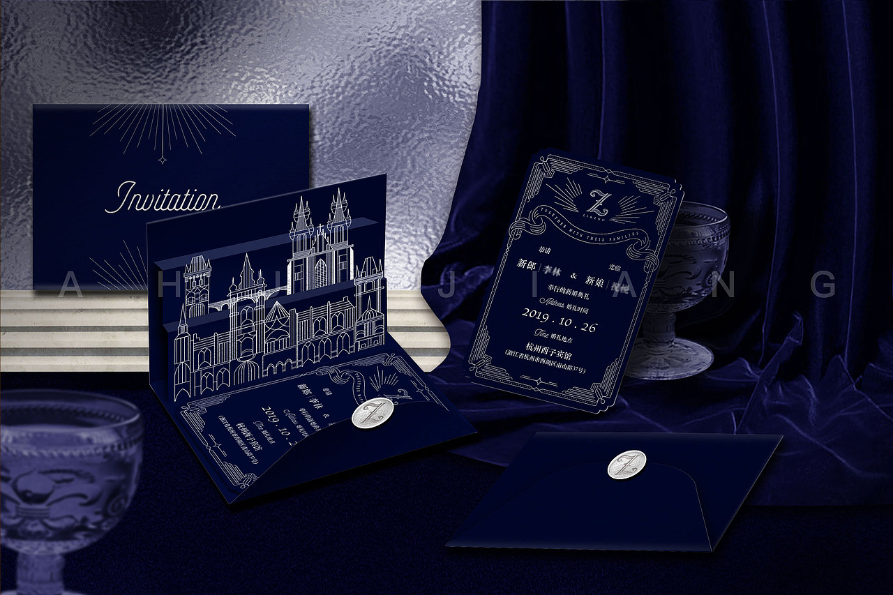 礼盒包装设计 - 布拉格恋人婚礼伴手礼（图ZMTkyNjEyMzAw） - 包装 - 站酷设计师游立Uly原创素材 - 站酷ZCOOL