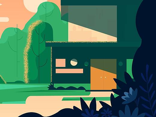 风景插画