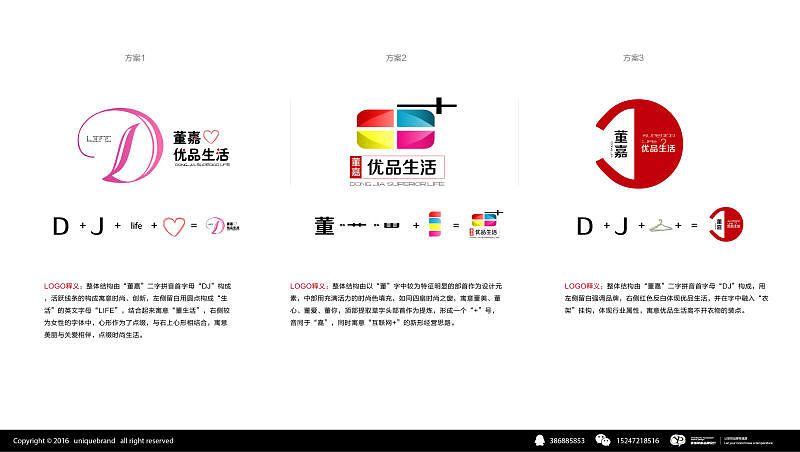 女性品牌logo案例