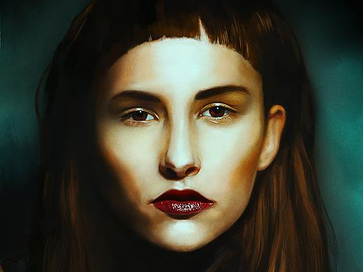 寫實人像練習(xí)（個人主頁-ZMzc2MDMwNDg=） - 其他 - 站酷設(shè)計師P哇啦原創(chuàng)素材 - 站酷ZCOOL