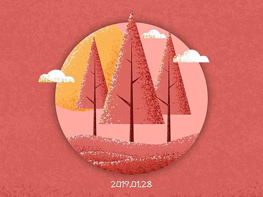 2019.01.28（个人主页-ZMzMxMzgzMjQ=） - 艺术插画 - 站酷设计师echo呐原创素材 - 站酷ZCOOL