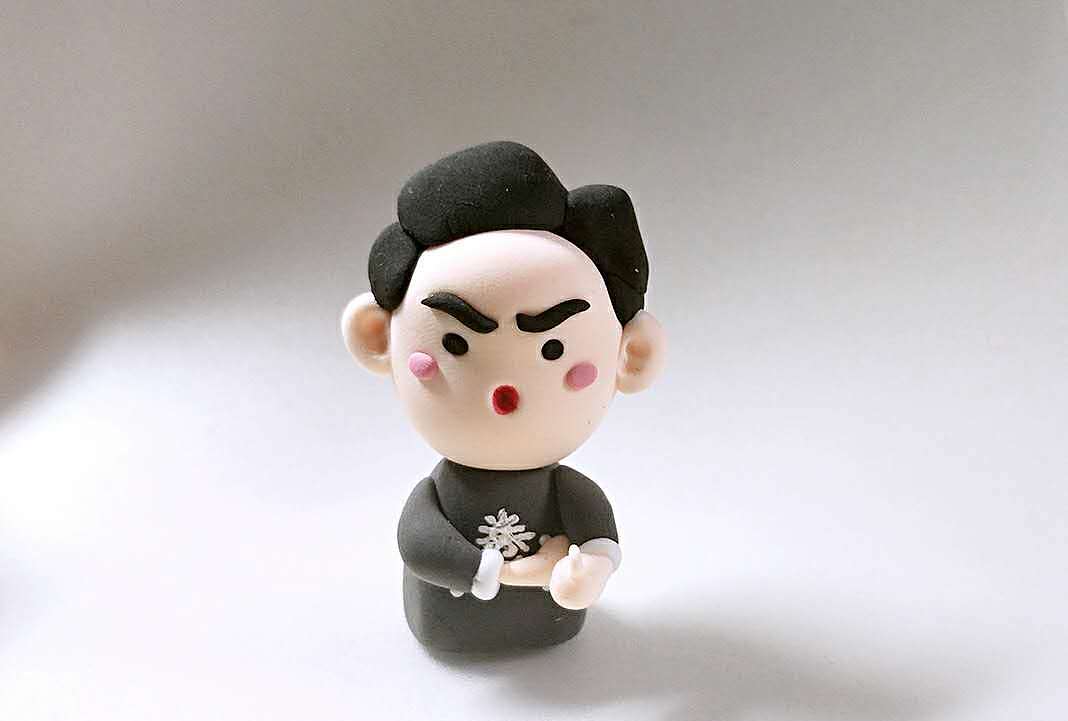 你过来呀|手工艺|手办\/原型|粘土小长老 - 原创作品 - 站酷 (ZCOOL)