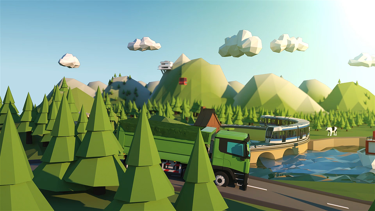 卡通风格C4D短片（图ZMjM3MTUzODEy） - Motion Graphic - 站酷设计师Clazisan原创素材 - 站酷ZCOOL