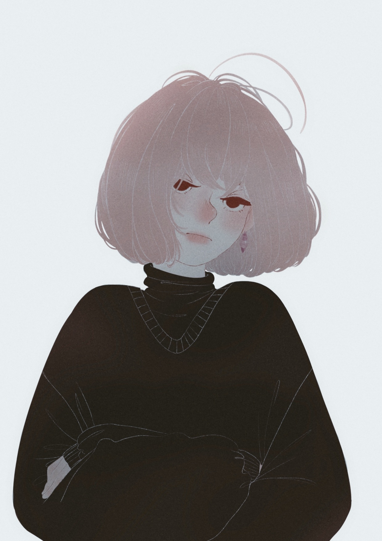 失望|插画|插画习作|霖琋 - 原创作品 - 站酷 (zcool)