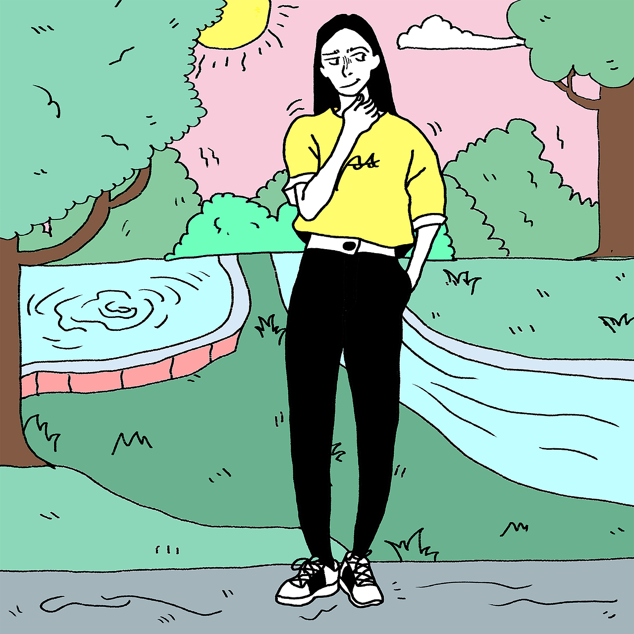 凡事没有捷径（图ZNDY4MTMzNzI=） - 艺术插画 - 站酷设计师Mikoyom原创素材 - 站酷ZCOOL