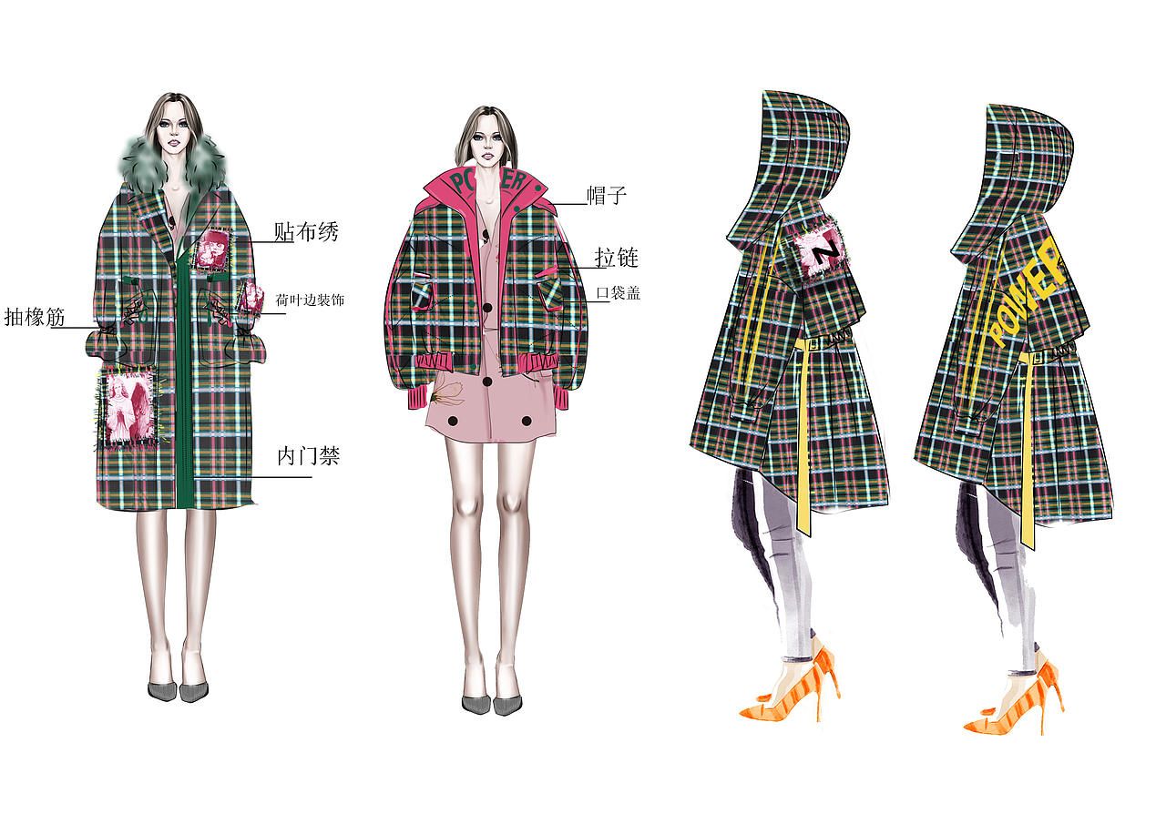 2018羽绒服设计系列