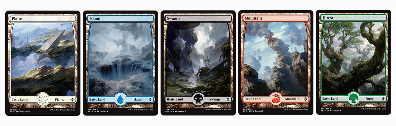 万智牌新版地牌系列