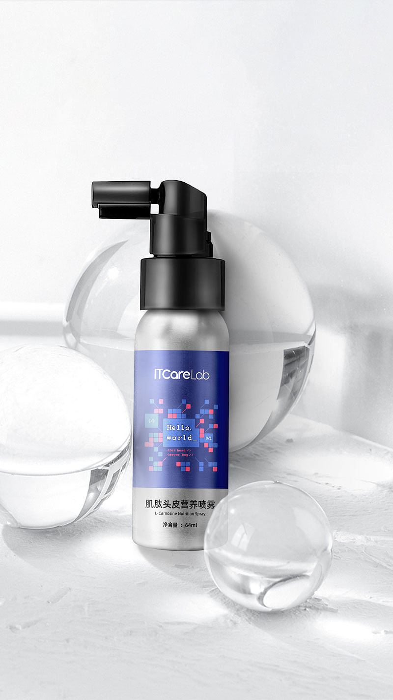 洗发水VS生发喷雾广告